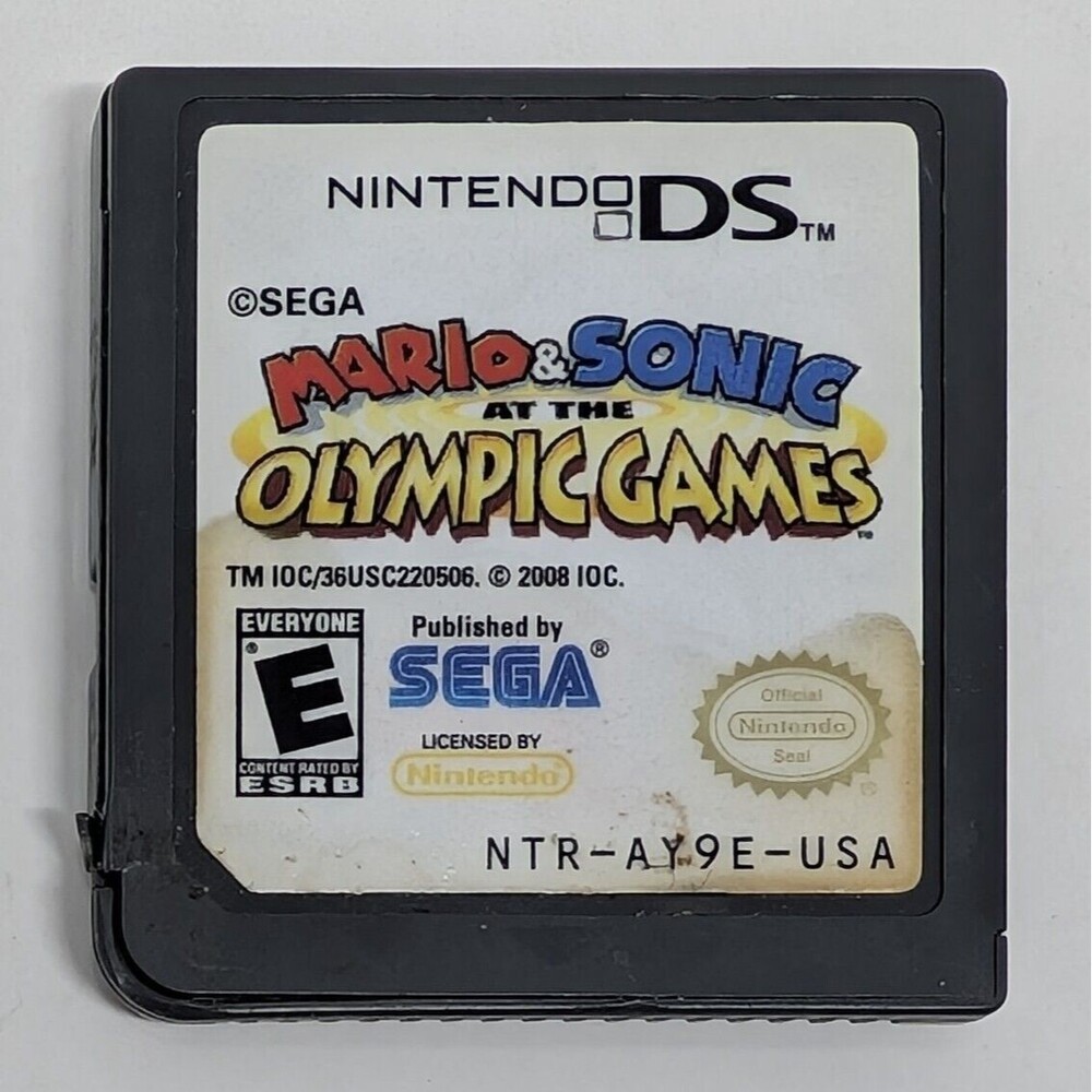 Mario & Sonic at the Olympic Games (Nintendo DS, 2008) Tested Cartridge Only
